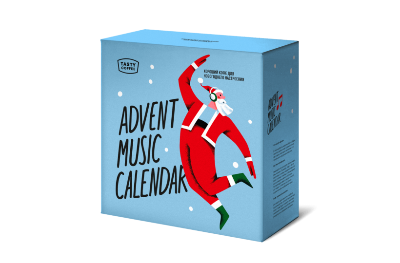 ADVENT MUSIC CALENDAR 2024 купить в интернетмагазине Tasty Coffee